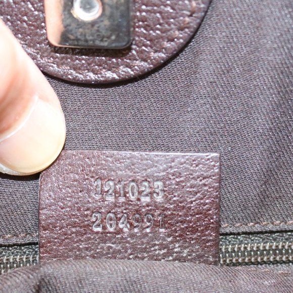 Gucci GG Monogram Canvas Shoulder Bag- Brown - Picture 9 of 10